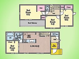 八王子市弐分方町 戸建て 2号棟