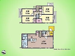 八王子市小比企町 戸建て 1号棟