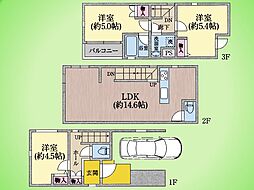 川崎市 中原区宮内1丁目 戸建て