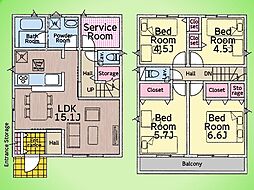 相模原市 南区大野台4丁目 戸建て