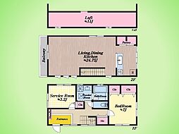 横浜市 中区豆口台 戸建て