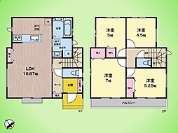 日野市落川 戸建て B号棟