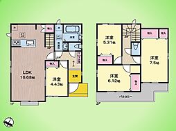 日野市落川 戸建て B号棟
