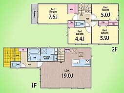 横浜市 旭区上白根町 戸建て 3号棟