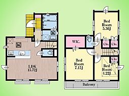 調布市深大寺元町1丁目 戸建て 1号棟