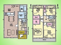 八王子市元八王子町2丁目 戸建て 2号棟