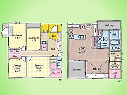相模原市 中央区東淵野辺2丁目 戸建て