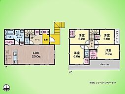 横浜市 瀬谷区阿久和 西2丁目 戸建て 1号棟