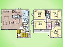 相模原市 南区旭町 戸建て 1号棟