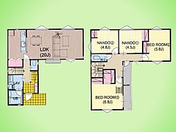 日野市大坂上3丁目 戸建て 1号棟