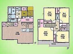 横浜市 旭区白根6丁目 戸建て 2号棟