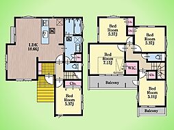 日野市東豊田1丁目 戸建て 1号棟