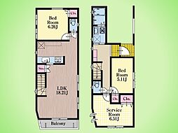 立川市高松町2丁目 戸建て 1号棟