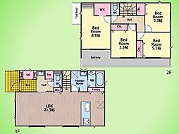 相模原市 緑区町屋3丁目 戸建て 1号棟