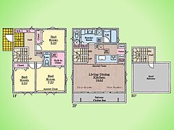 藤沢市片瀬山1丁目 戸建て 1号棟