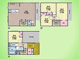 相模原市 南区相模大野1丁目 戸建て 1号棟