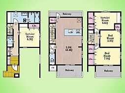 川崎市 宮前区犬蔵2丁目 戸建て 2号棟