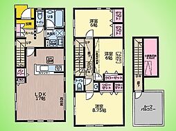 多摩市乞田 戸建て 2号棟