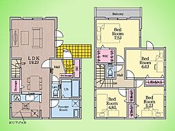 相模原市 中央区すすきの町 戸建て 1号棟