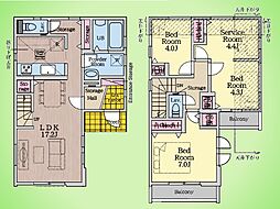 相模原市 中央区由野台1丁目 戸建て 2号棟