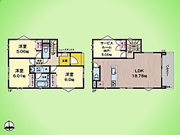 川崎市 多摩区南生田6丁目 戸建て 2号棟