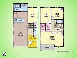 八王子市長房町 戸建て 2号棟