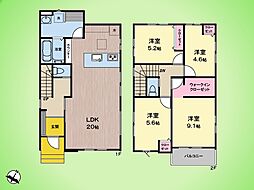 八王子市長房町 戸建て 3号棟