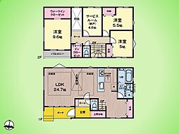 町田市成瀬台2丁目 戸建て 1号棟