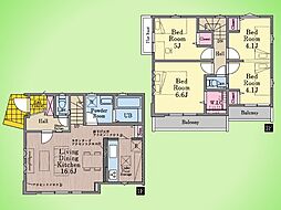 府中市小柳町2丁目 戸建て 1号棟