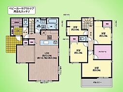 町田市木曽東4丁目 戸建て 1号棟