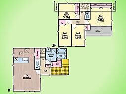 町田市小山町 戸建て 2号棟