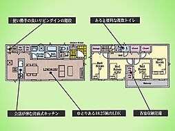 調布市富士見町3丁目 戸建て 1号棟