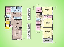 府中市四谷3丁目 戸建て 2号棟