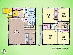 厚木市水引2丁目 戸建て 2号棟