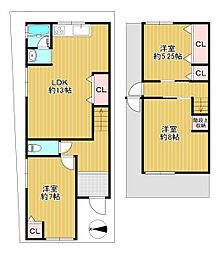 松原市上田４丁目の一戸建て