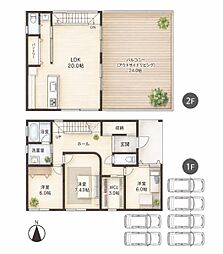 羽曳が丘西2丁目　築後未入居　モデルハウス特別分譲