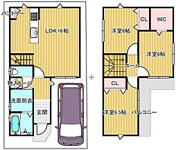 東新町3丁目布忍駅徒歩4分即入居可能