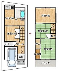 羽曳野市島泉７丁目の一戸建て