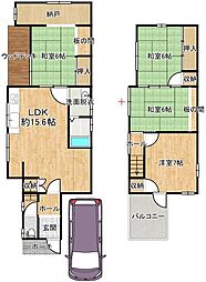 羽曳野市南古市１丁目の一戸建て