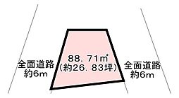 松原市天美南６丁目の土地