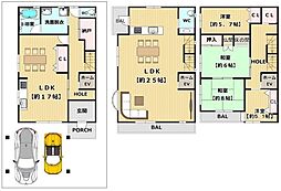 松原市松ケ丘１丁目の一戸建て