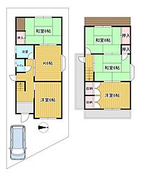 羽曳野市はびきの４丁目の一戸建て