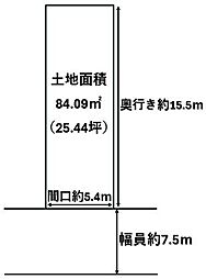 松原市天美東６丁目の土地