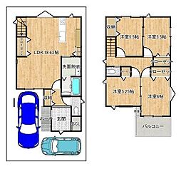 松原市高見の里６丁目の一戸建て