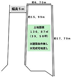 松原市別所6丁目の土地