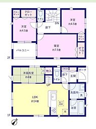 清瀬市　旭が丘第5　全10号棟　4号棟