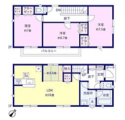 清瀬市　旭が丘第5　全10号棟　7号棟