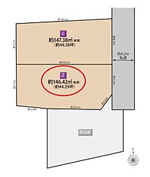 東村山市萩山町1丁目　2区画