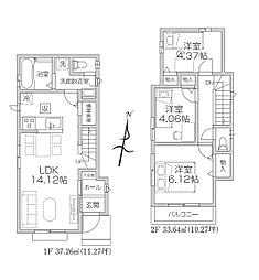 所沢市　下安松24期　全2棟　1号棟