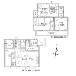 所沢市　下安松24期　全2棟　2号棟